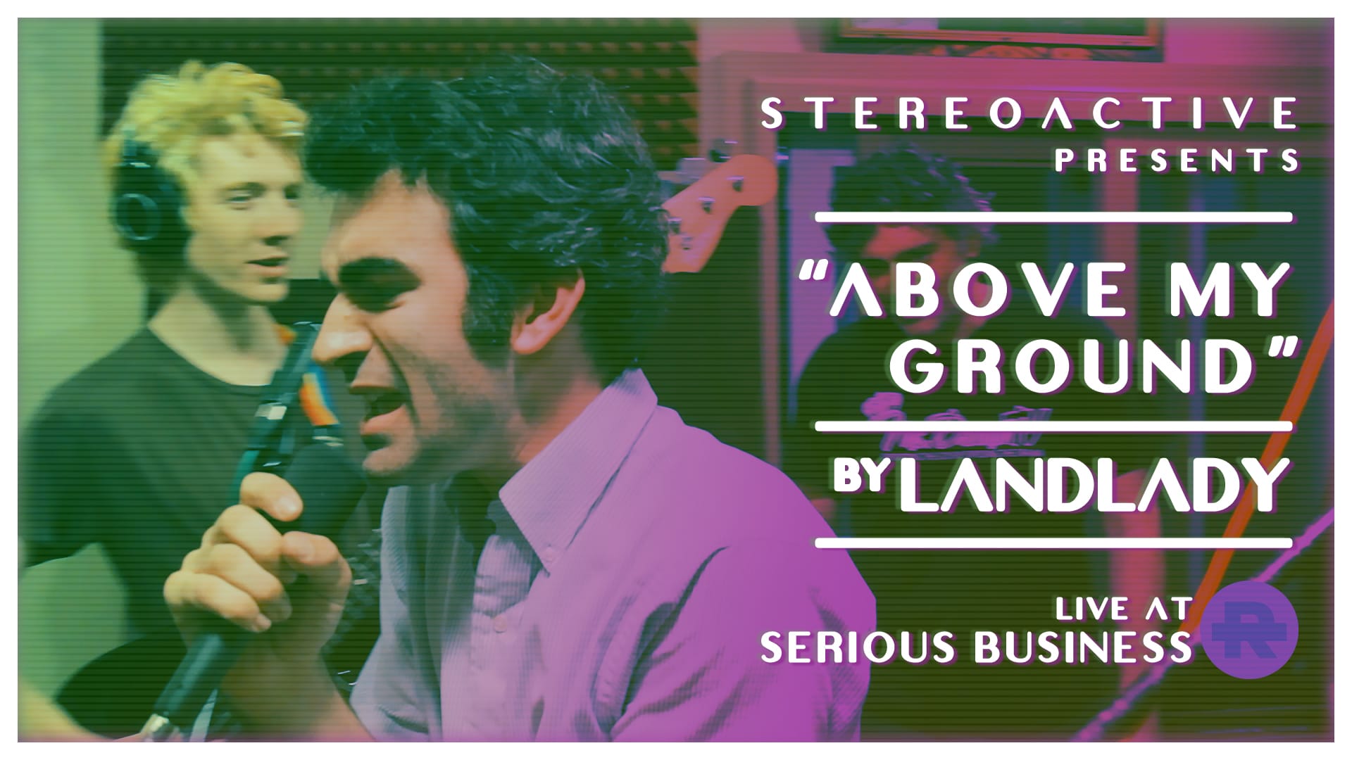 "Above My Ground" by Landlady // Live at Serious Business / RedactedAV