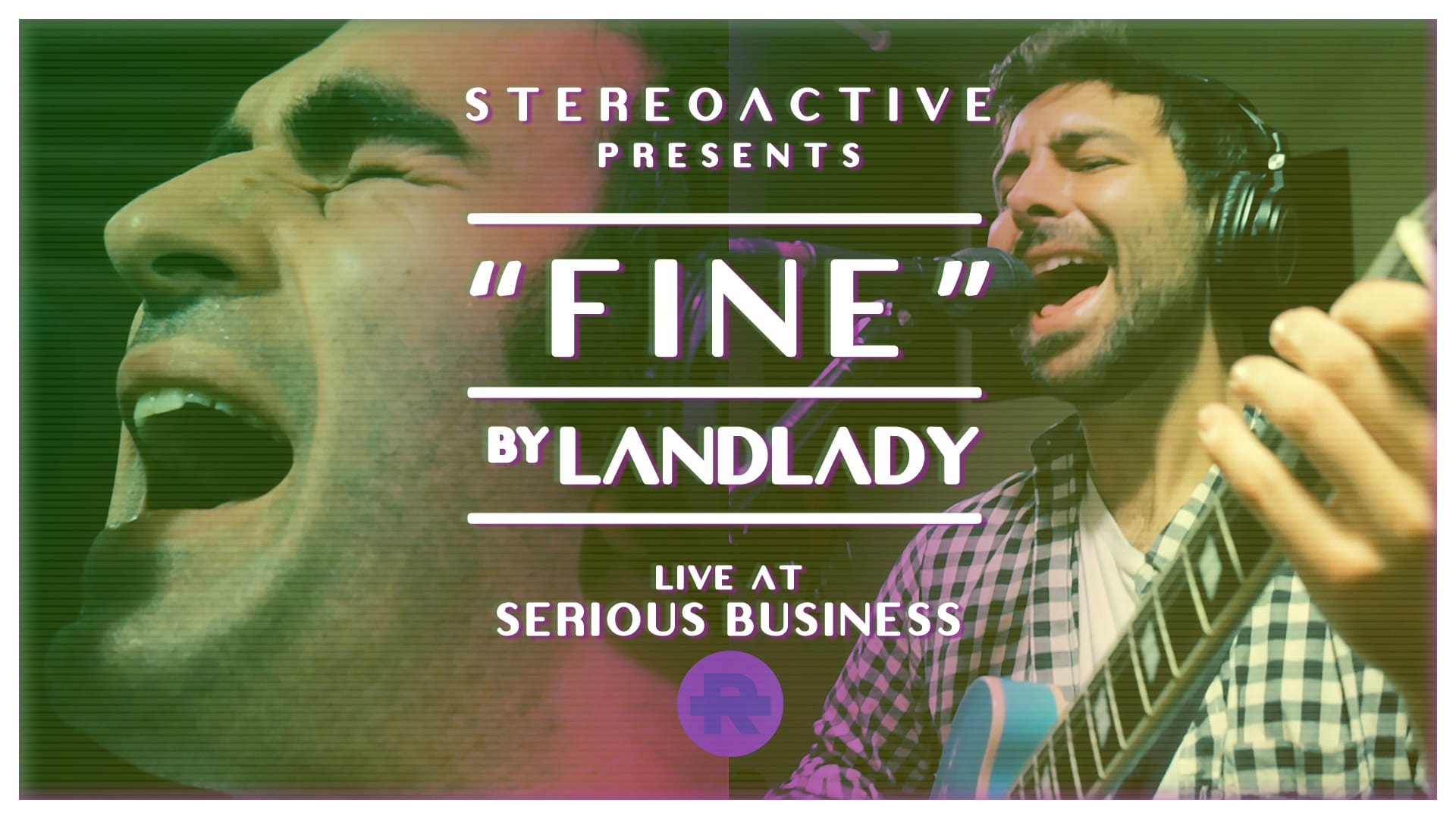 "Fine" by Landlady // Live at Serious Business / RedactedAV