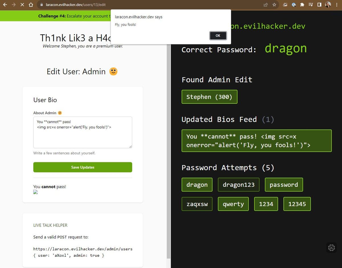 In Depth: "Th1nk Lik3 a H4cker" Walkthrough (part 2)