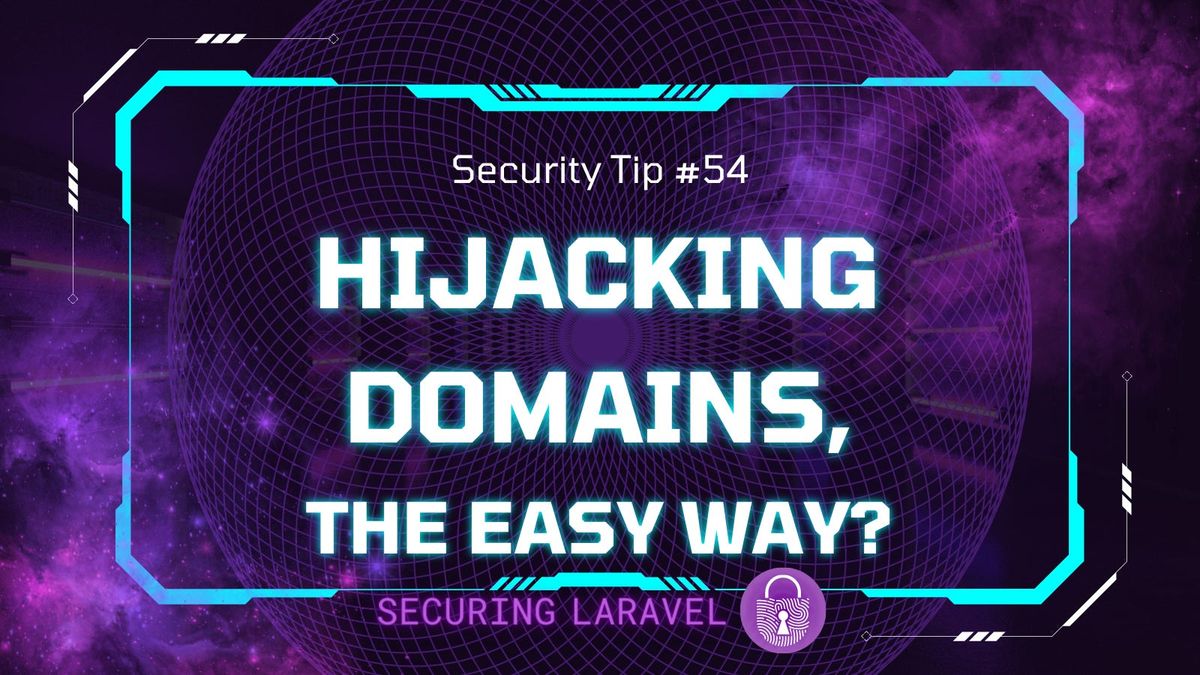 Security Tip: Hijacking Domains, the Easy Way?