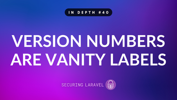 In Depth: Version Numbers Are Vanity Labels
