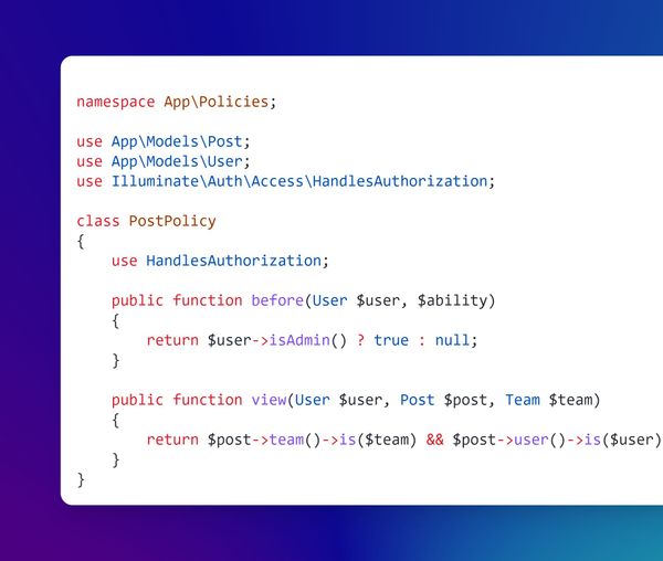 In Depth: Policy Objects