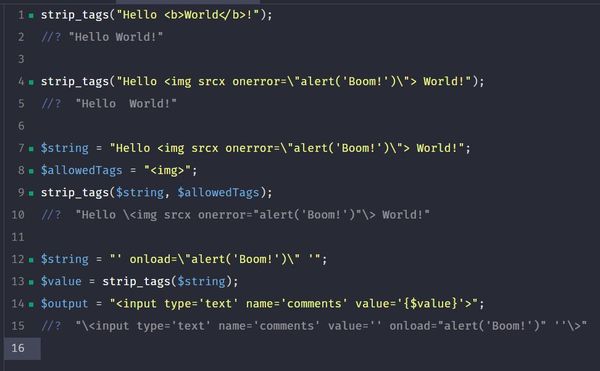Security Tip: Is `strip_tags()` Secure?
