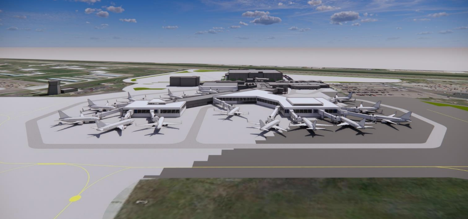 Simplified: Pierre latest, mentor mayor and airport money