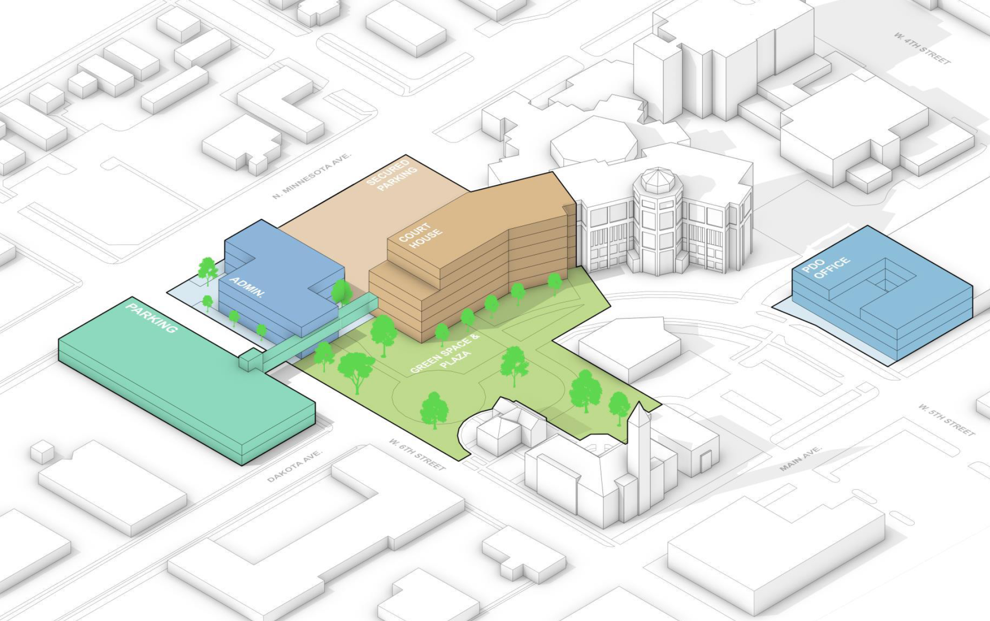 The county's new facilities plan includes demolishing the Coliseum