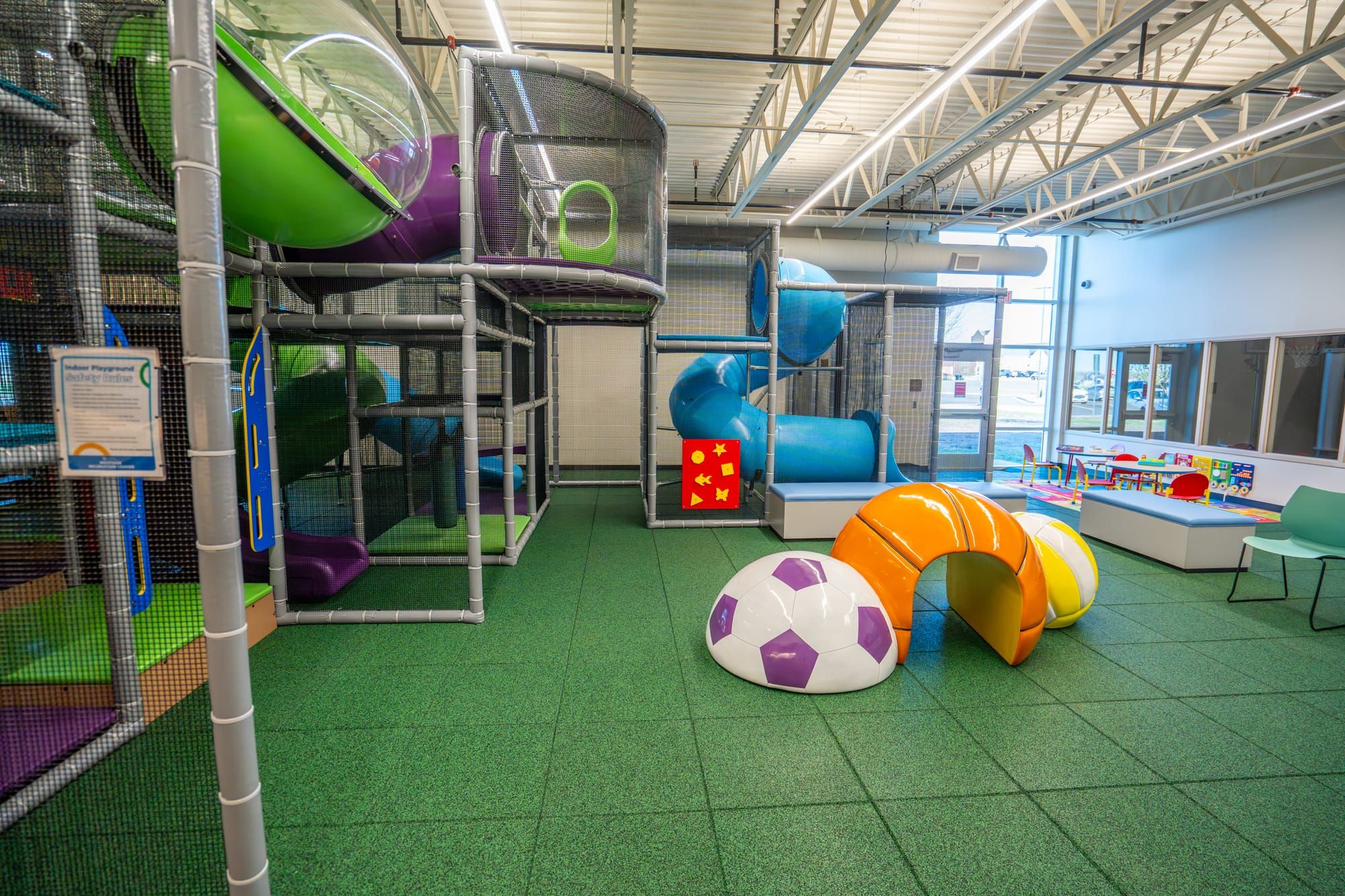 Get a look at the city's new indoor playground