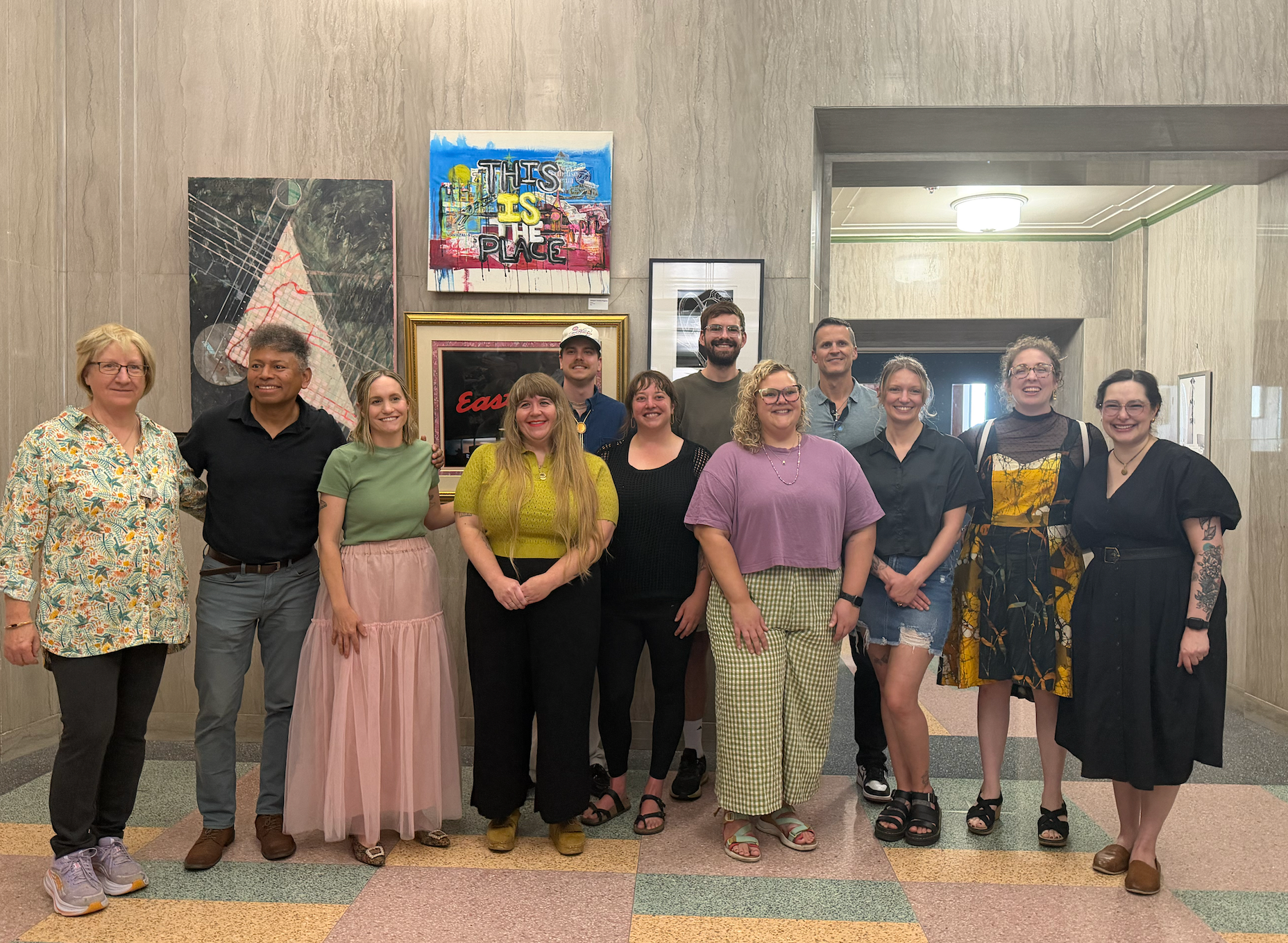 Why the first floor of City Hall is now an art gallery