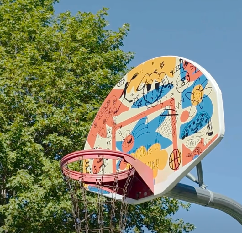 Simplified: New basketball backboards