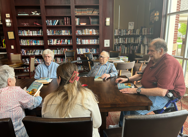 This former teacher's book club emphasizes learning at any age