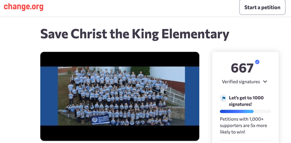 How folks are fighting to save Christ the King Elementary from closure