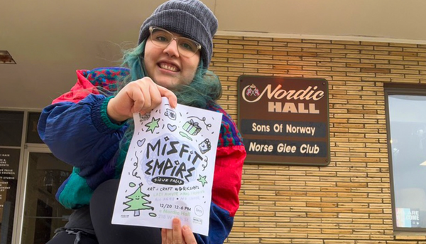 Meet the 'misfit' maker bringing artists together