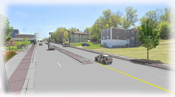 Simplified: Minnesota Ave. medians and a reset