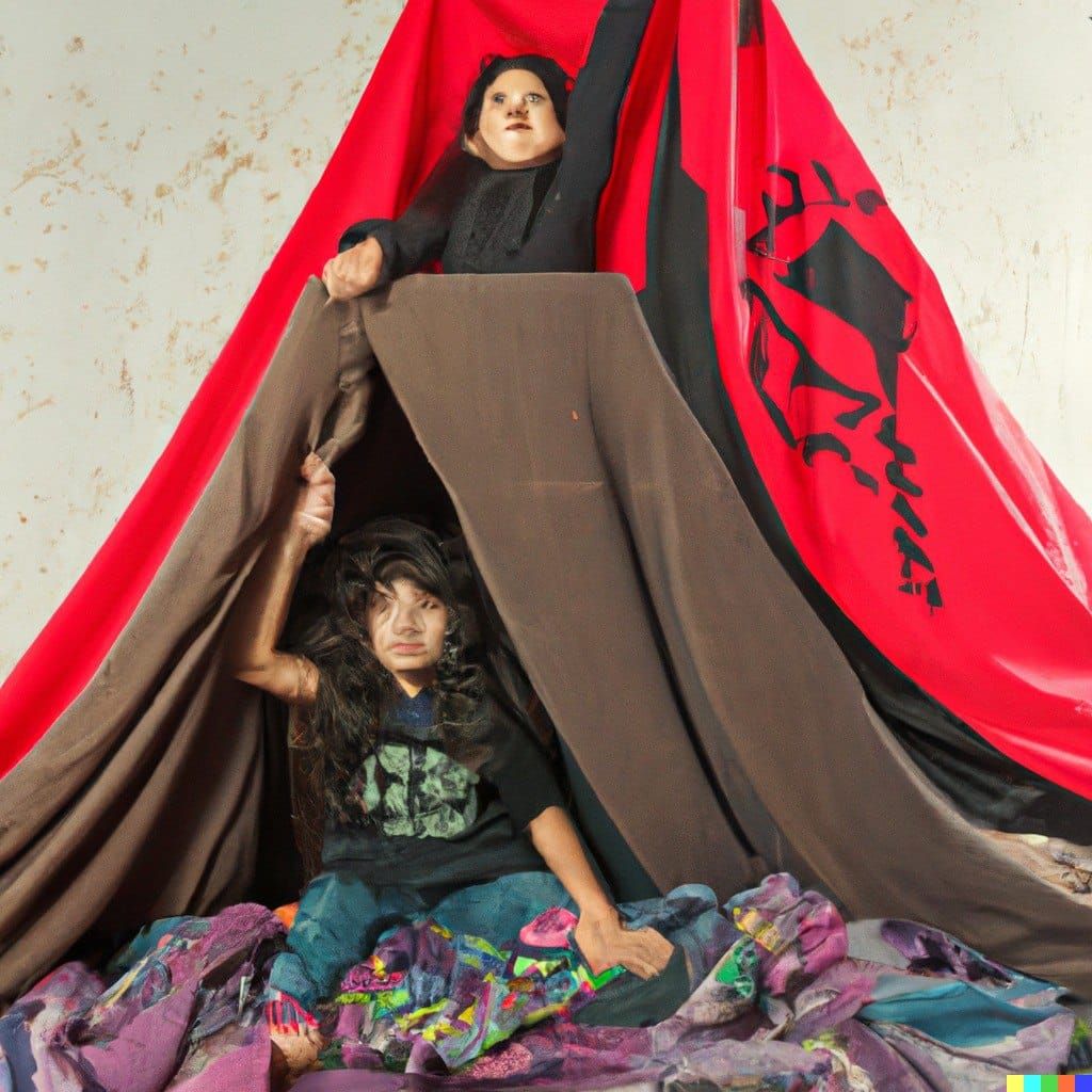 Anarchism is a blanket fortress