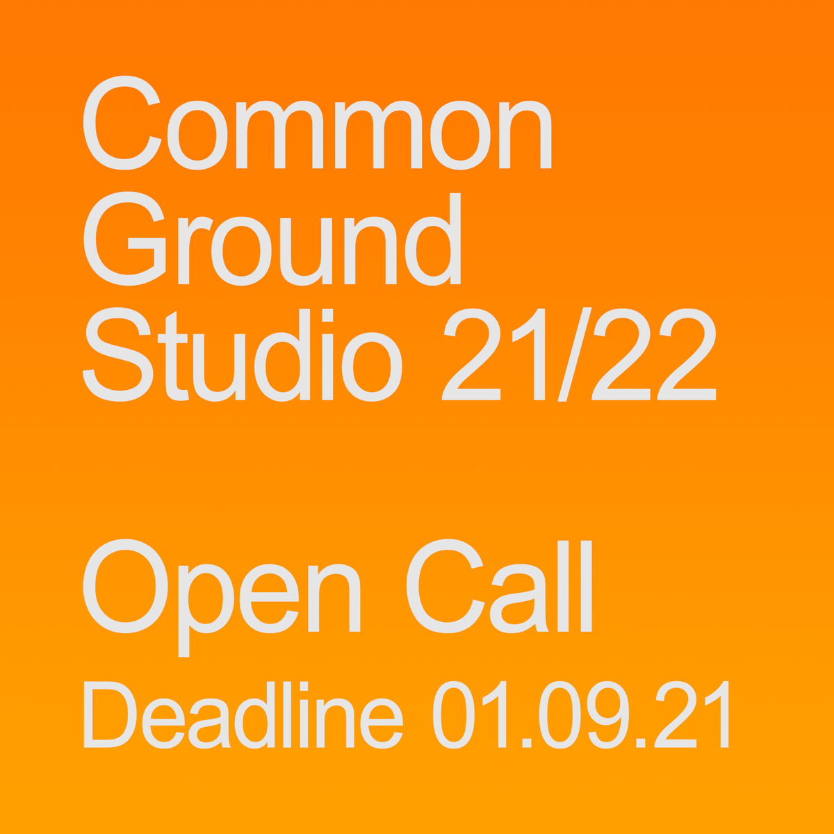 What is the common ground studio?