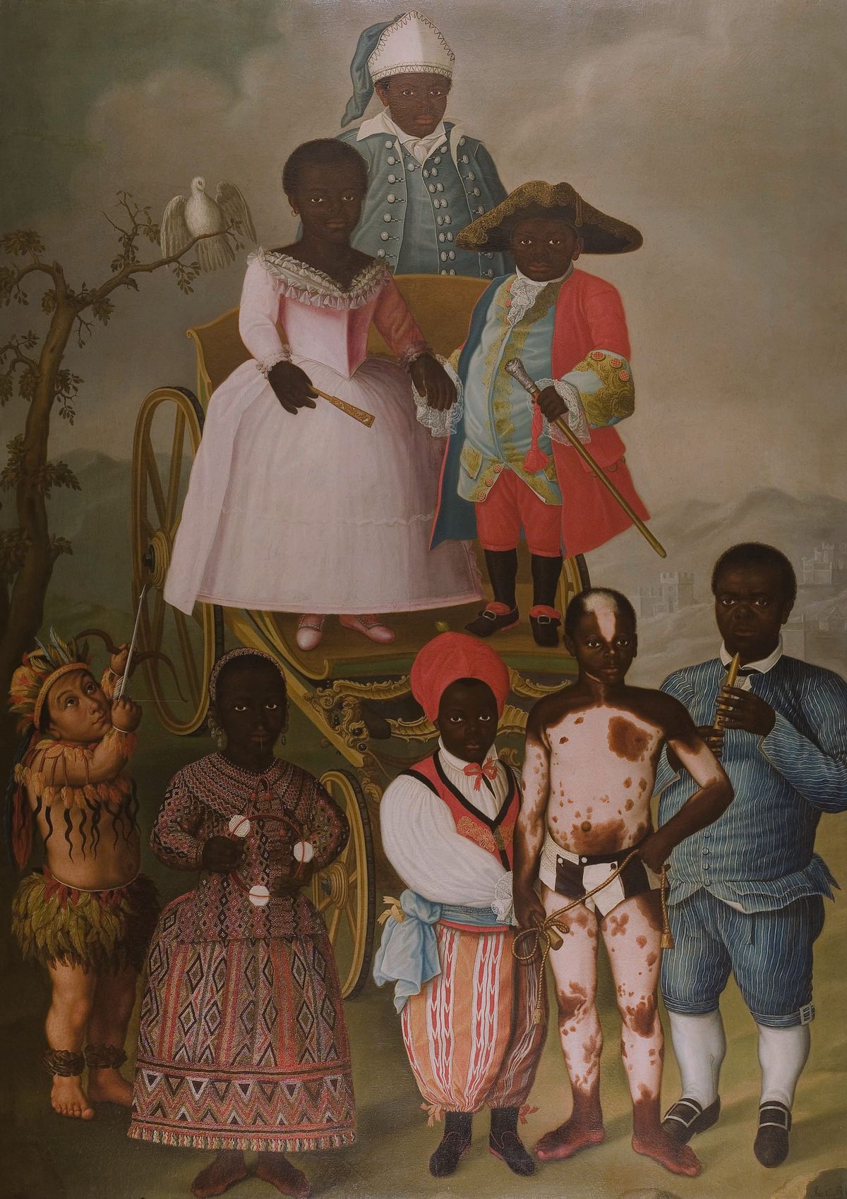 Old world's representations at la rochelle's museum of the new world