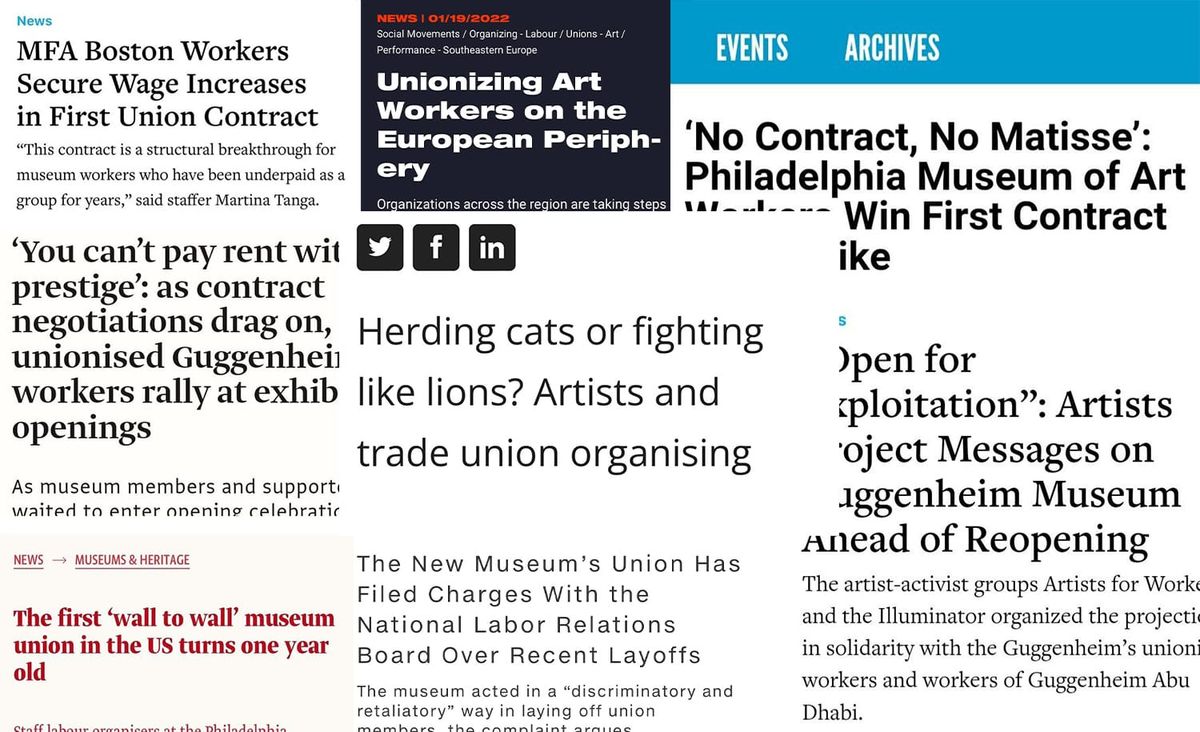 Organizing in and against the institution