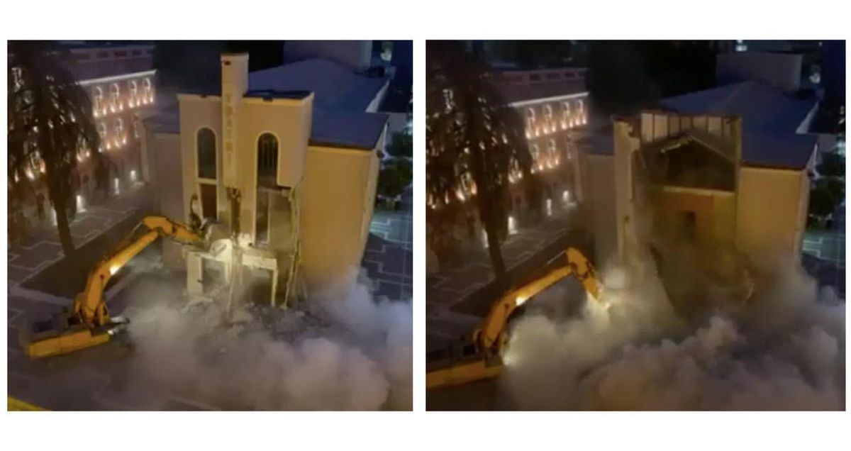 Three positions on the demolition of the albanian national theatre