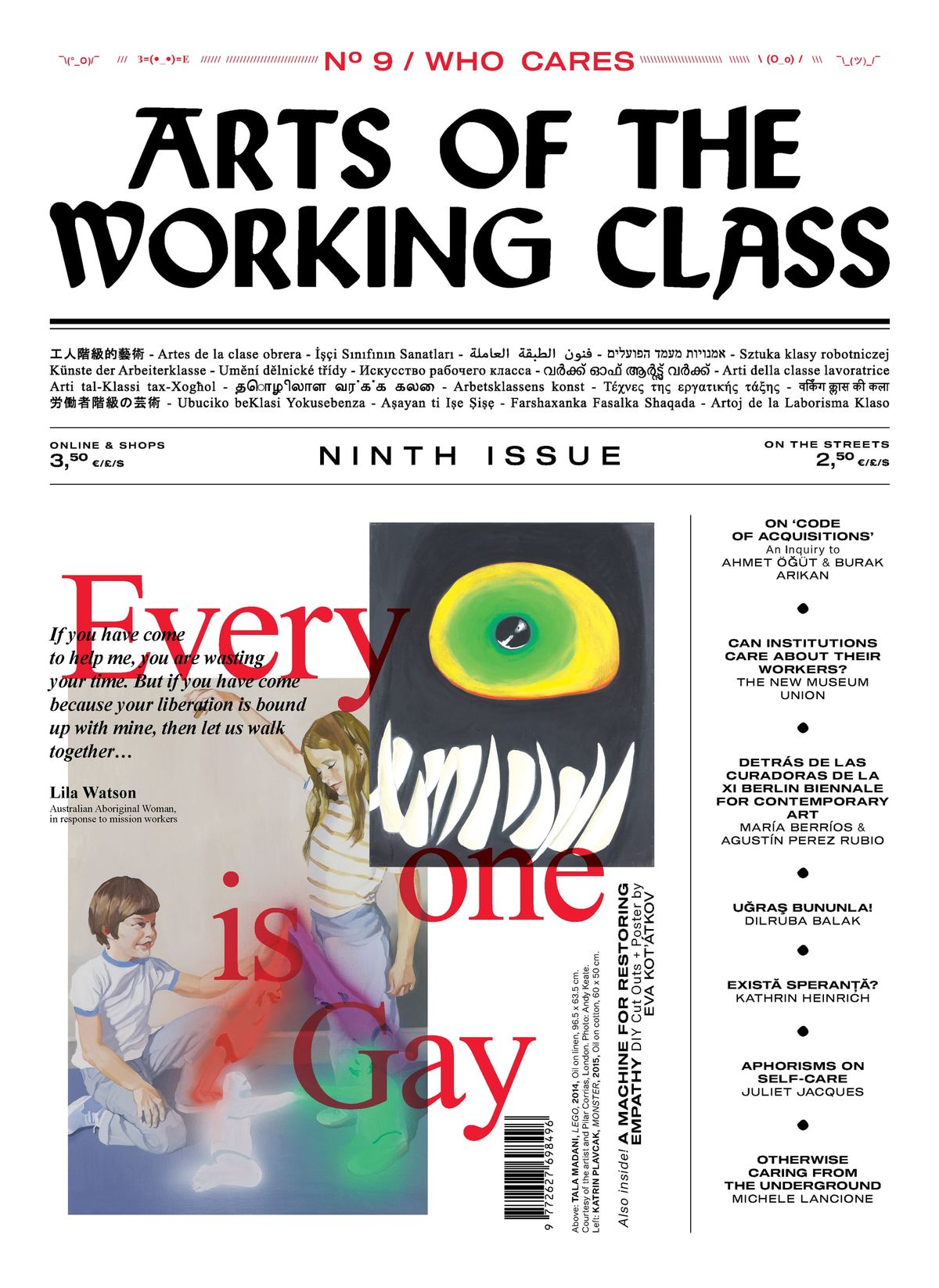 Arts of the Working Class: Issue 9