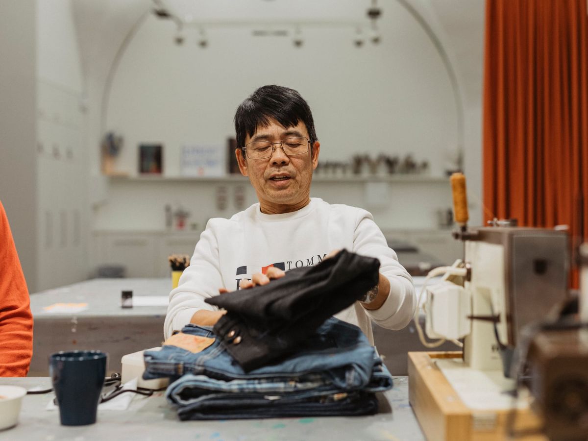 Jeans nach Dienstschluss