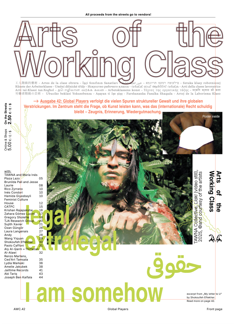 Arts of the Working Class #42