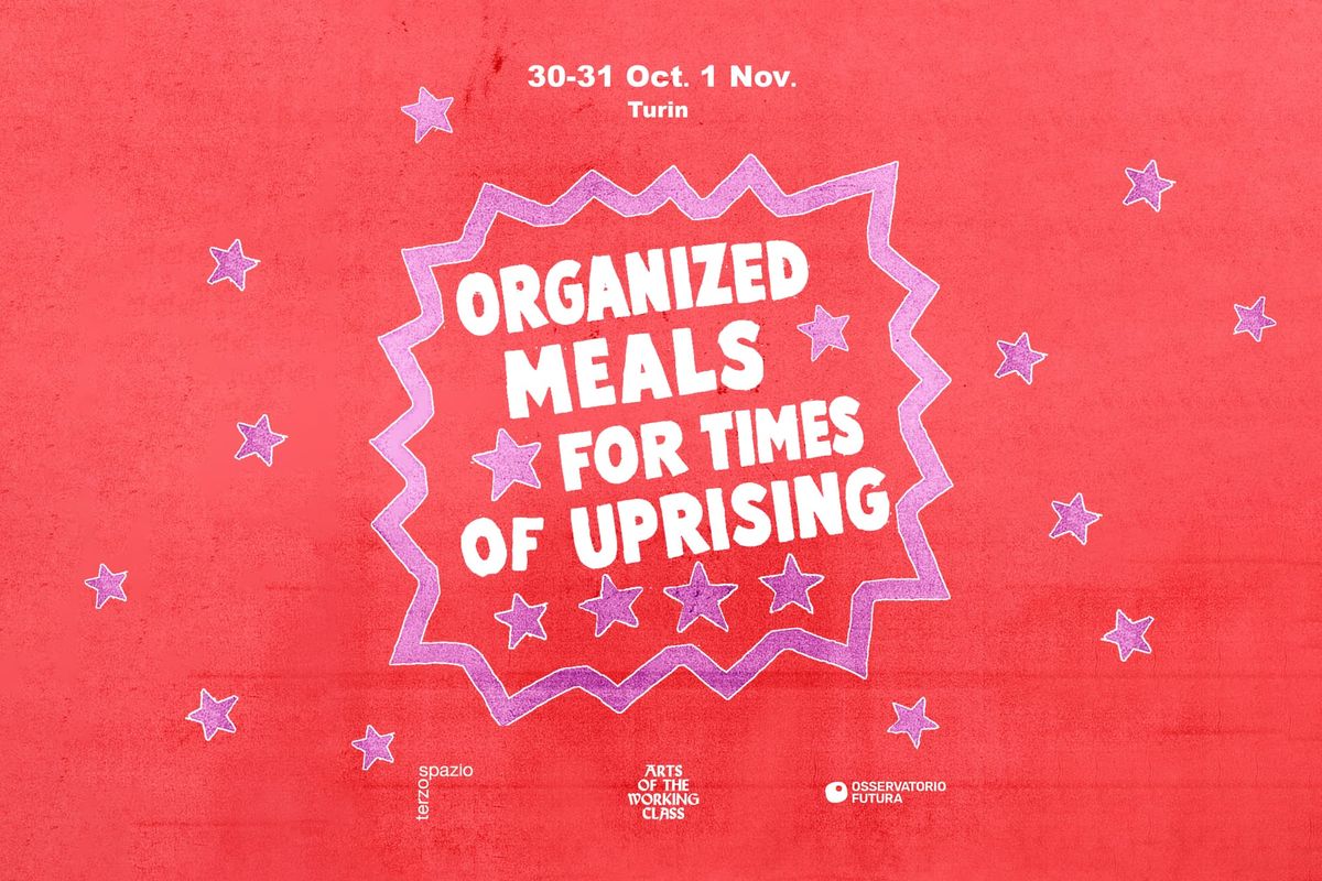 ​​Organized meals for times of uprising