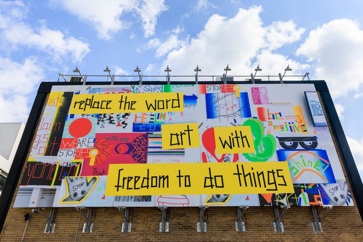 Family values of interdependent art worlds