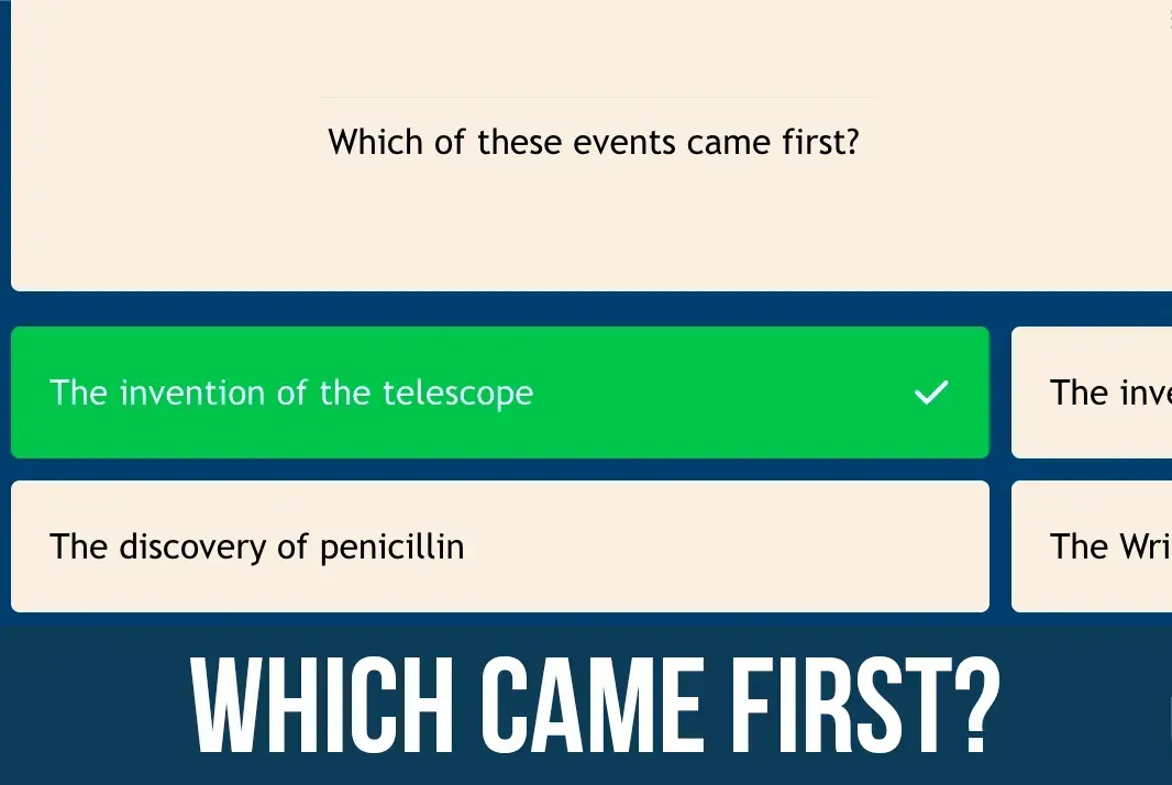 Which Came First #7