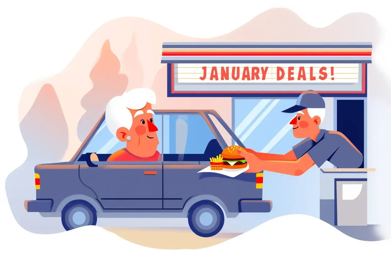 Senior-Savin' New Year Fast-Food Deals Worth Knowing About