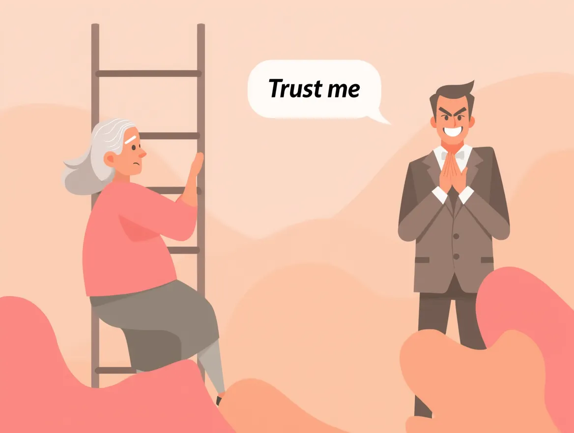 The Trust Ladder: How Criminals Build Trust Before They Scam Seniors For Money