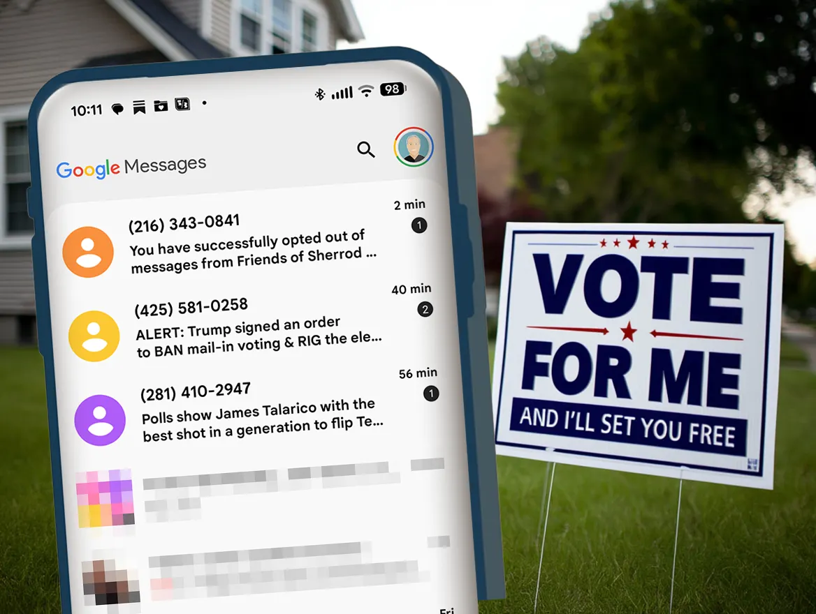 Your Phone Won't Stop Buzzing: The Truth About Political Texts and How to Stop Them