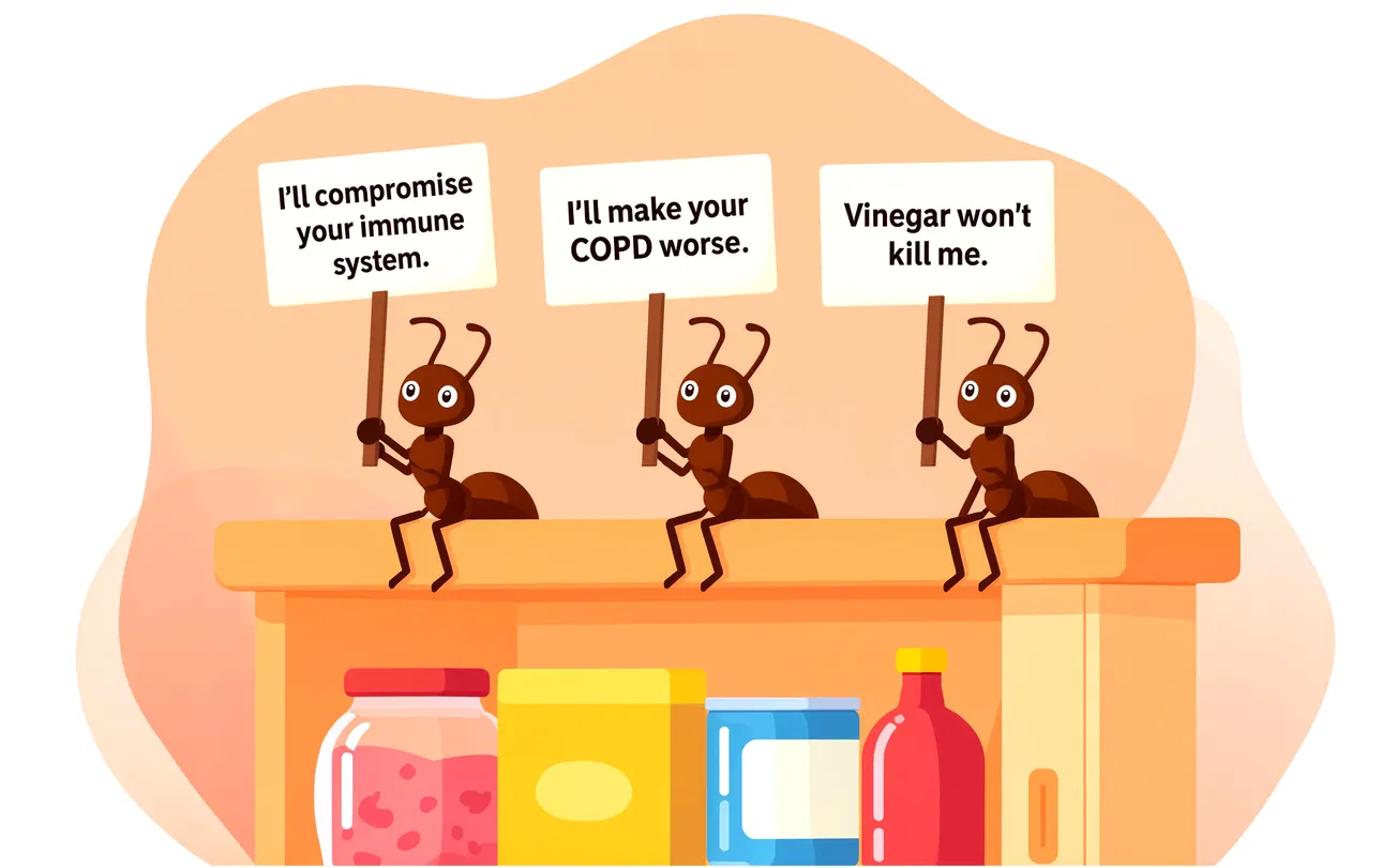 Those Ants Marching Into Your Home Aren't Just Annoying — But a Health Risk for Older Adults