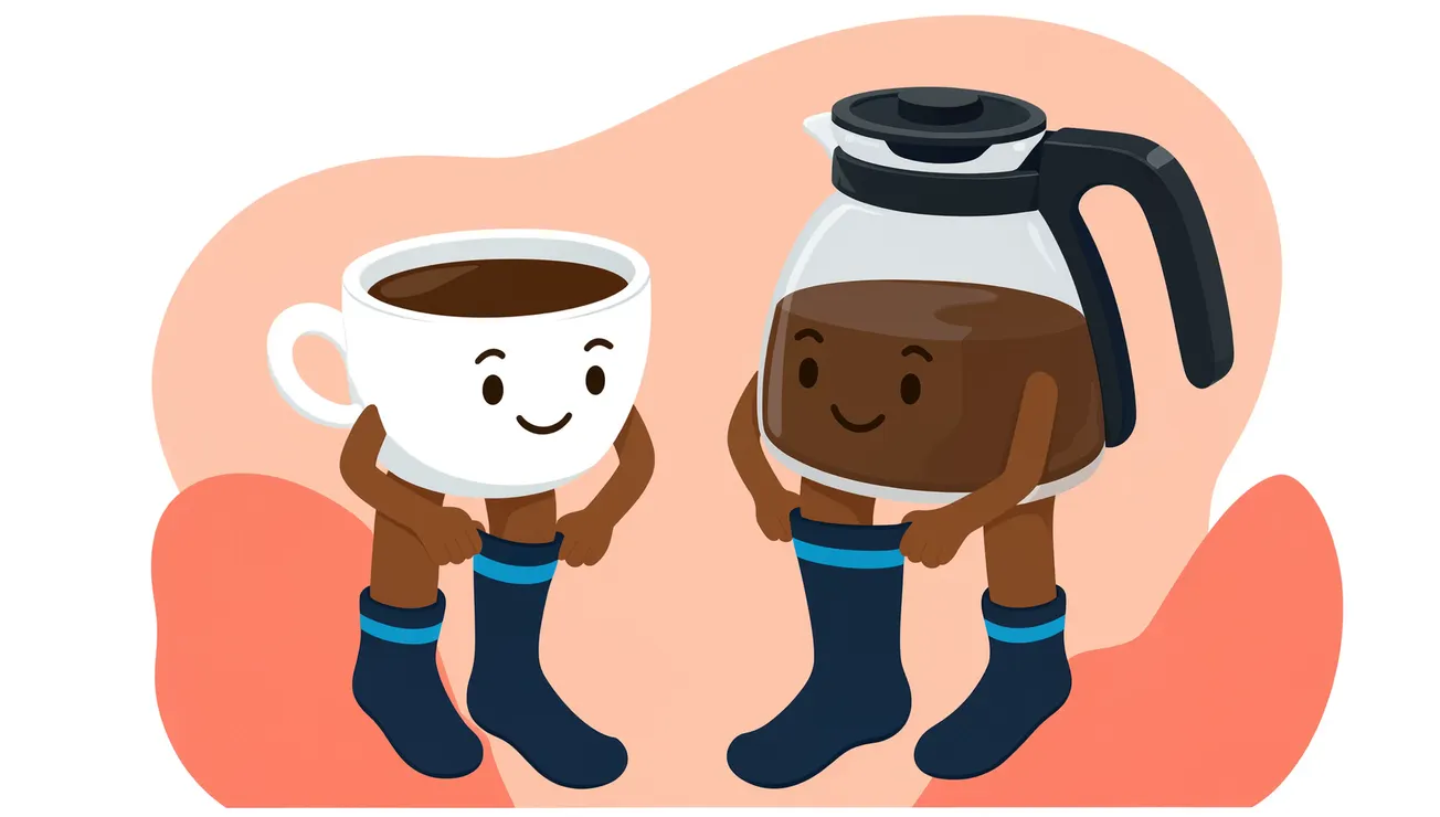Too Much Coffee, Too Little Socks: Two New Heart Health Verdicts