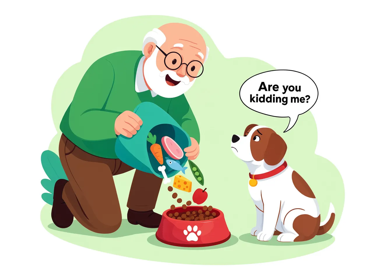 Older Dog Owners Know What Not to Feed Their Dog. They're Just Not Sure What They Should.