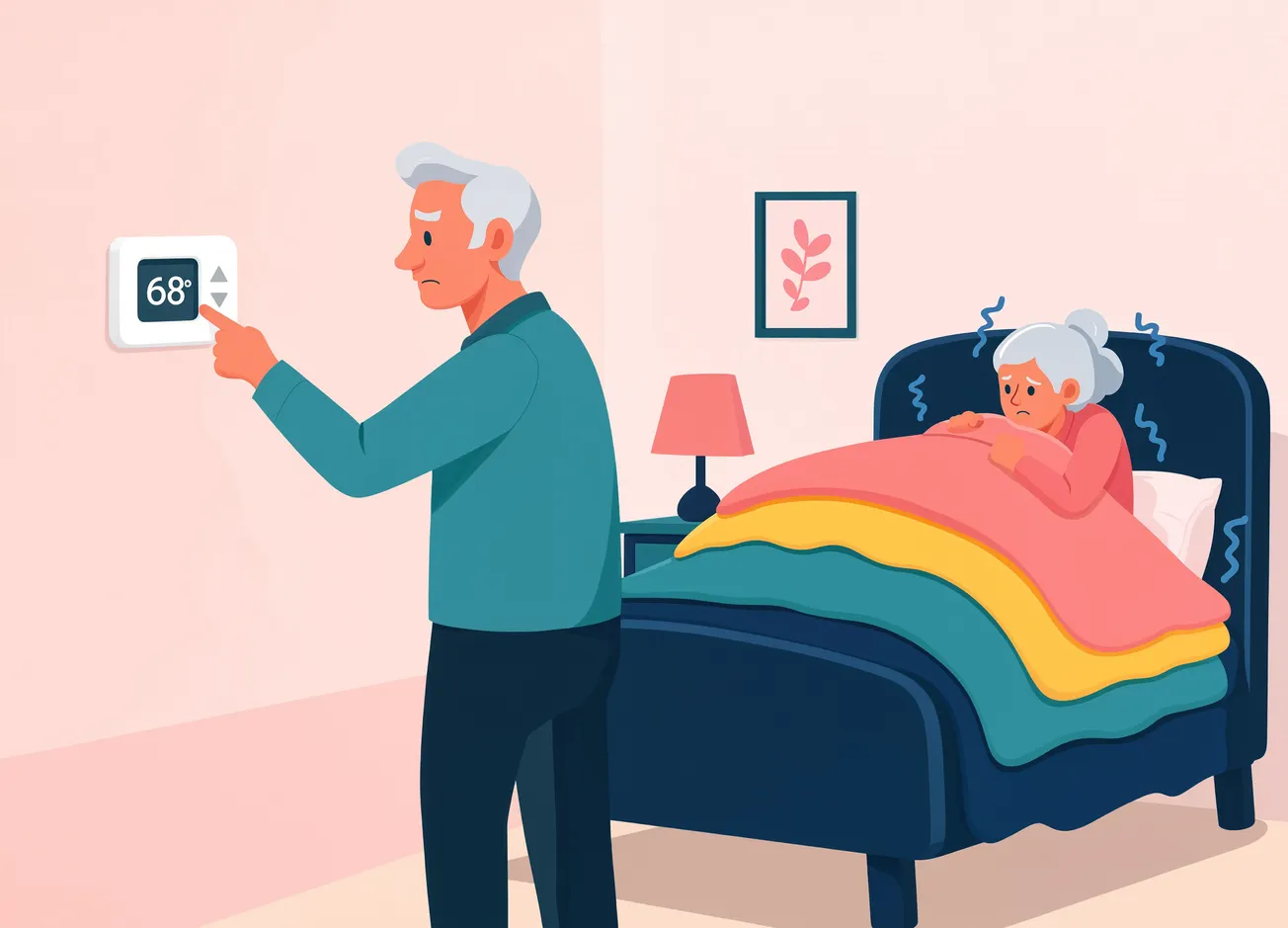 Everyone Says 67 Degrees Is the Magic Number for Sleep. If You're Over 50, Don't Believe It.