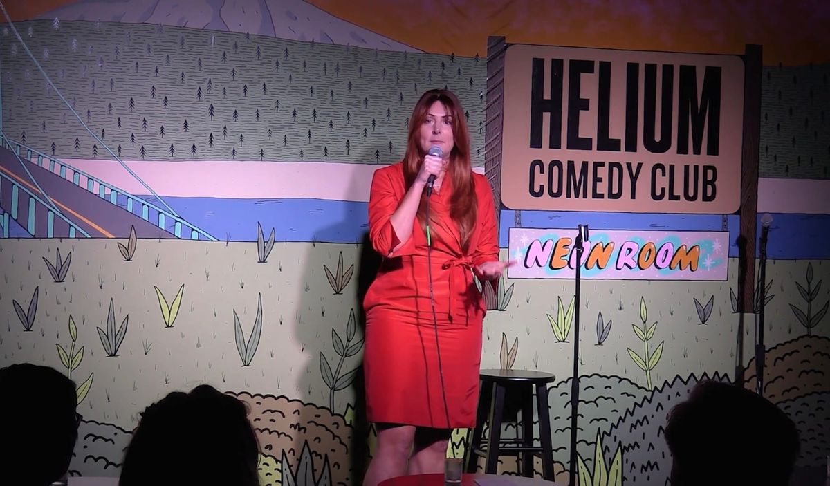 My First Time Doing Standup Comedy as Margaret, the Flight Attendant