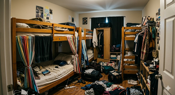 Could You Survive the Chaos of Crash Pad Life?