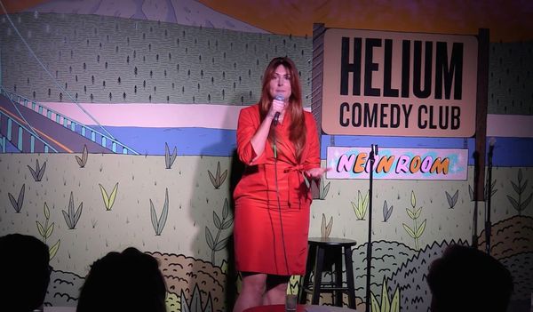 My First Time Doing Standup Comedy as Margaret, the Flight Attendant