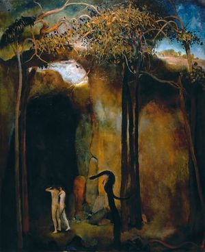 The Runaways, oil on canvas