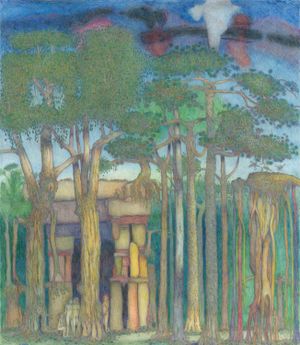 Family Unit, pencil on paper