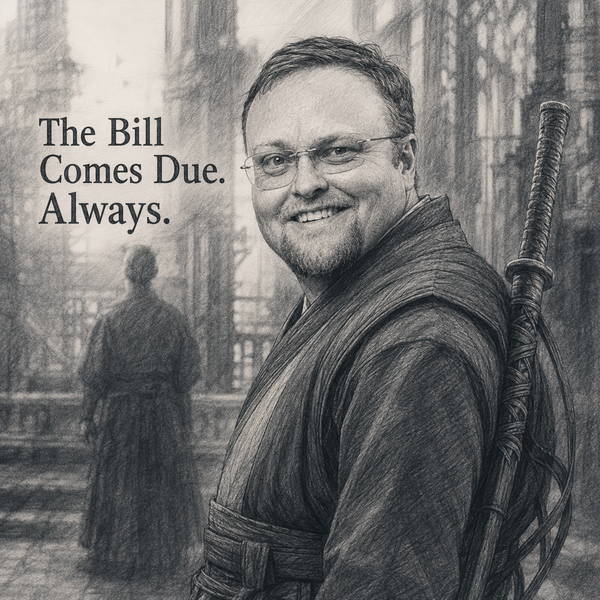 The Bill Comes Due. Always.