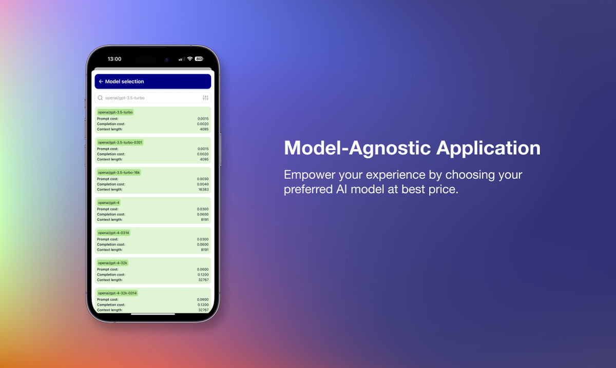 LensQuery's Announcement: A Model-agnostic AI Chat Application