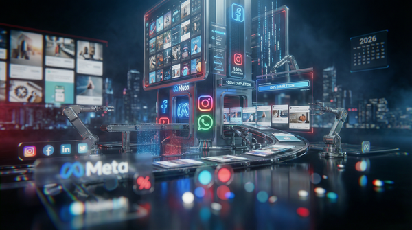 Meta Automatizará 100% dos Anúncios com IA até 2026: Fim do Facebook Ads Manual