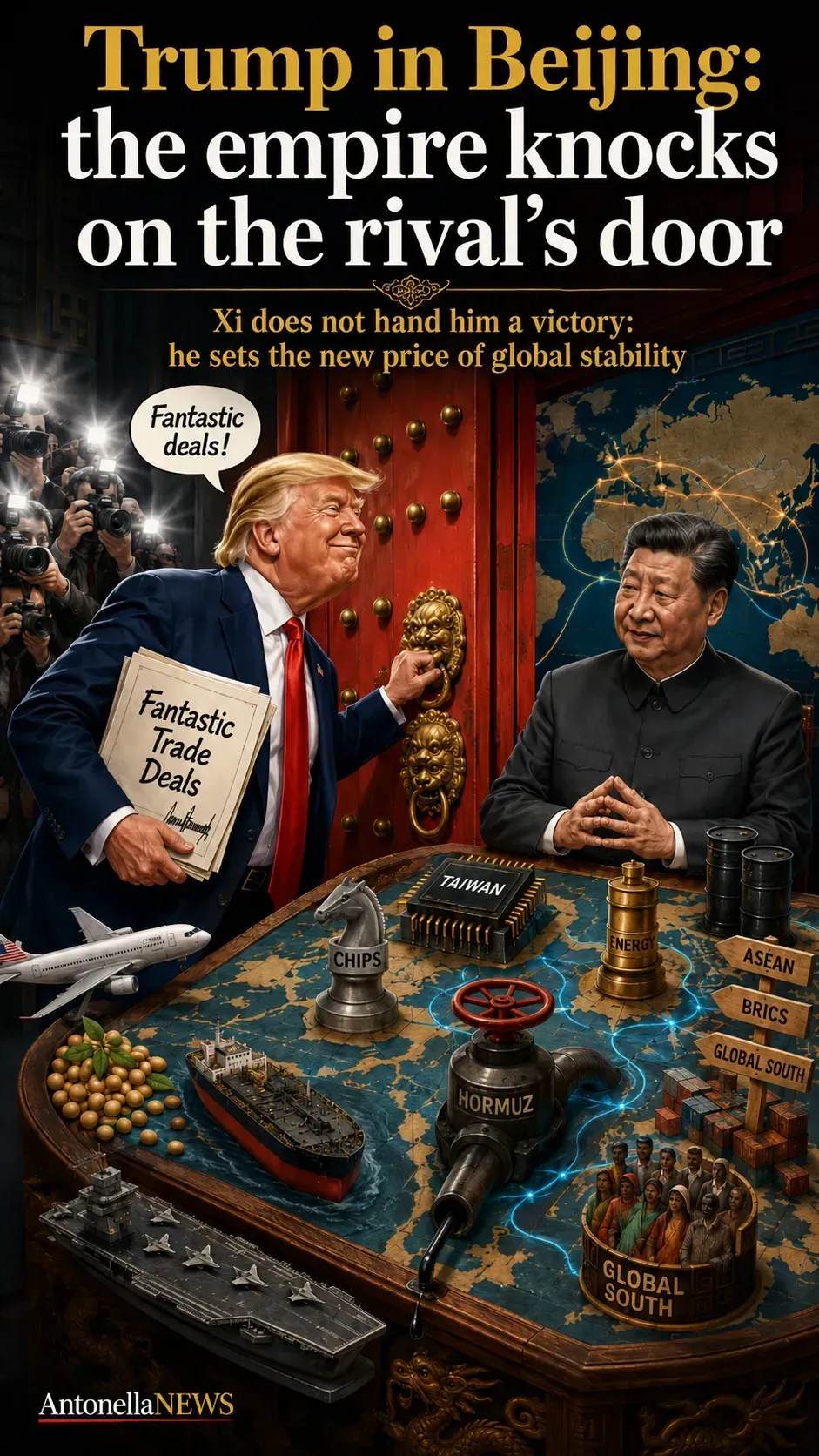 Trump in Beijing: the Empire Knocks on the Rival’s Door