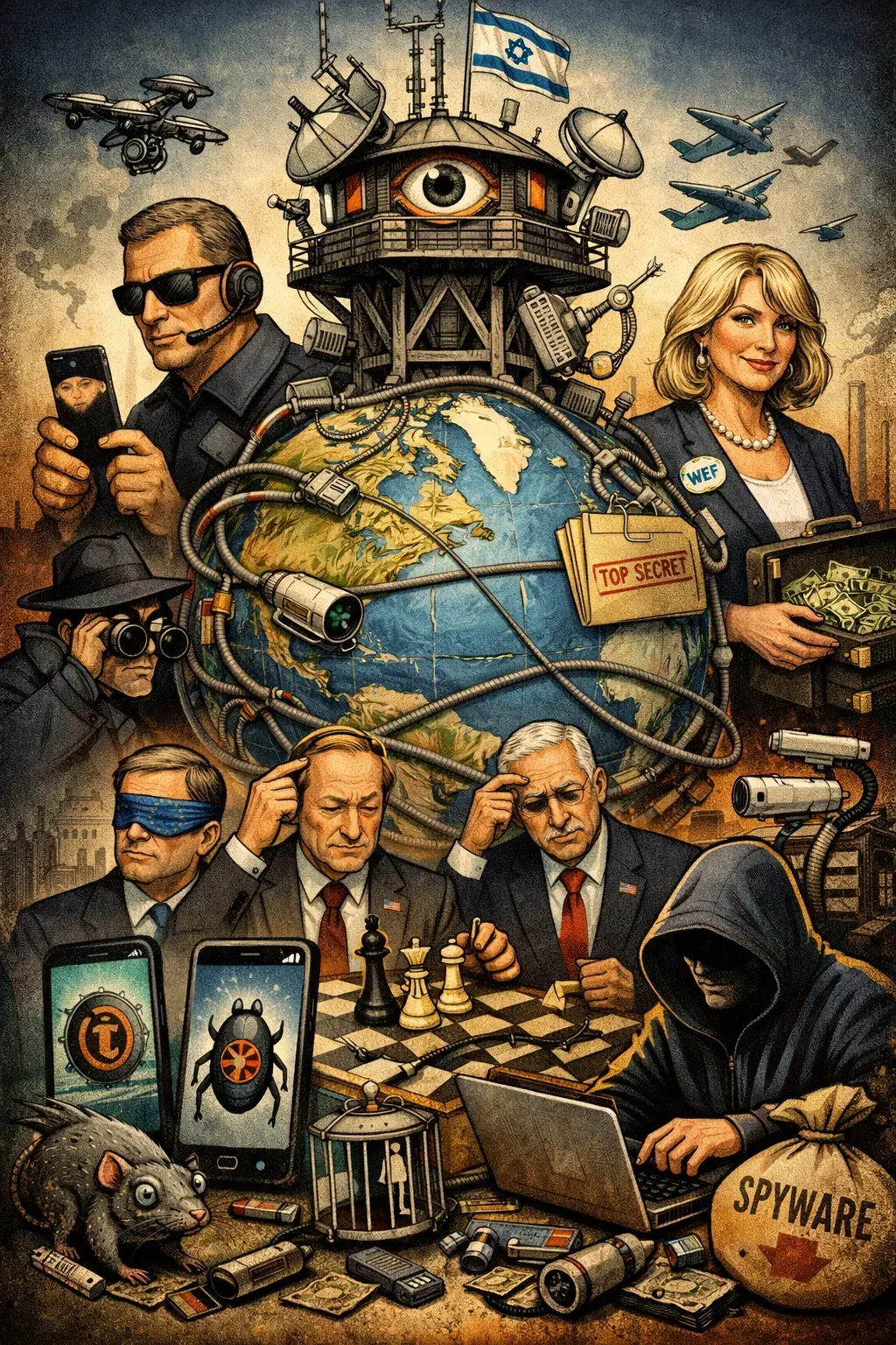 Spyware, AI and the New Battlefield: Predator, Intellexa and the Infrastructure of Power
