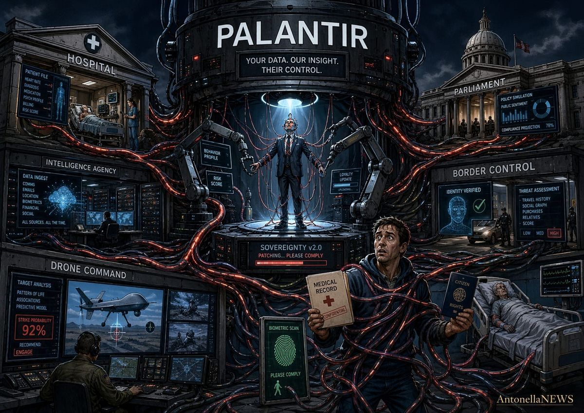 Palantir: When the State Leases Out Its Nervous System