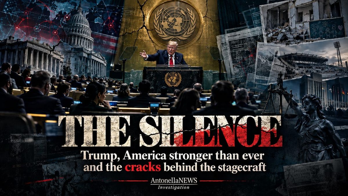 Why Trump left UN podium without applause ?