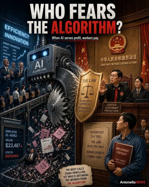 The “Orwellian” China Defending Workers from the Algorithm