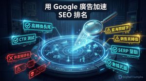 用 Google Ads 關鍵字廣告能加速 SEO 排名嗎？5 個實戰方法幫你找到排名捷徑！
