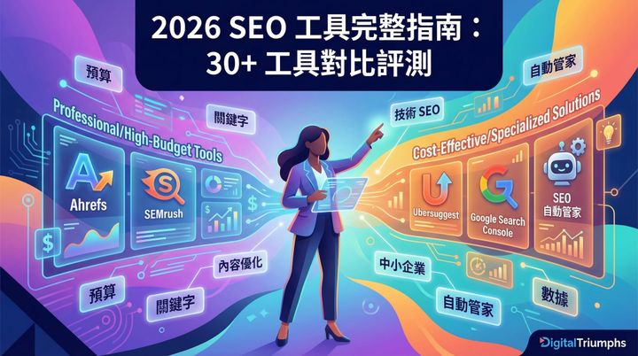 SEO 工具比較完整指南 - DigitalTriumphs
