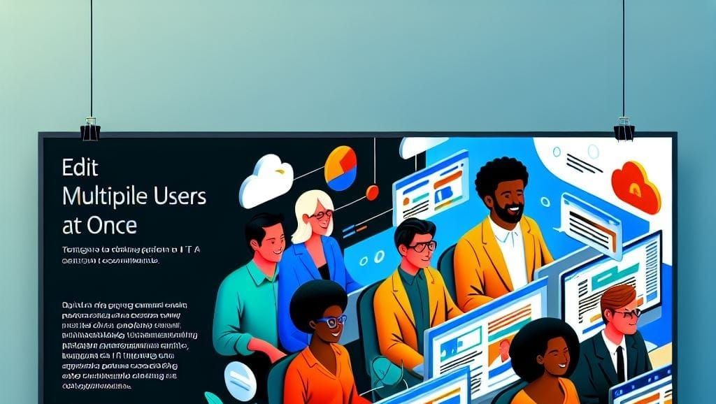 Edit multiple users at once